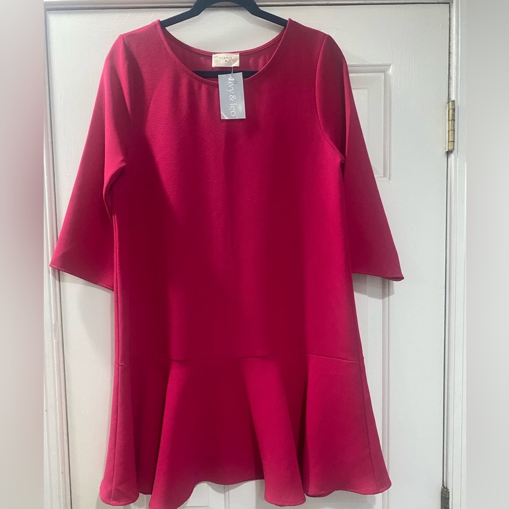 Dark pink dress nwt